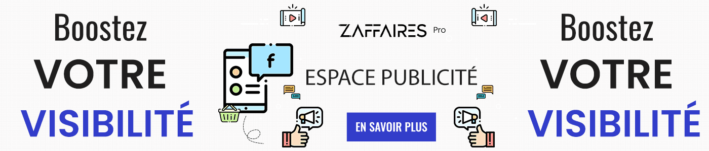 Espace publicitaire Zaffaires